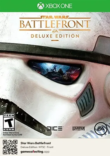 Star Wars Battlefront Xbox One, NTSC box front