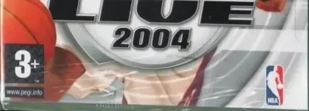 NBA Live 2004, the PEGI square on its front