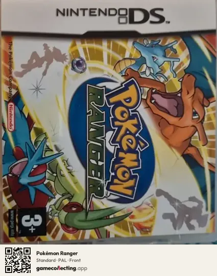 Pokémon Ranger Nintendo DS, PAL box front