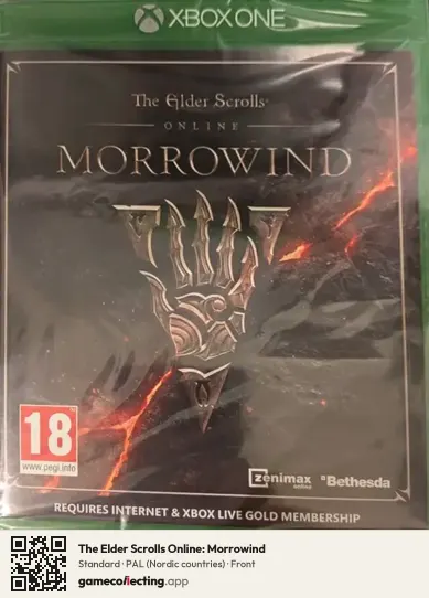 The Elder Scrolls Online: Morrowind Xbox One, Nordic countries box front