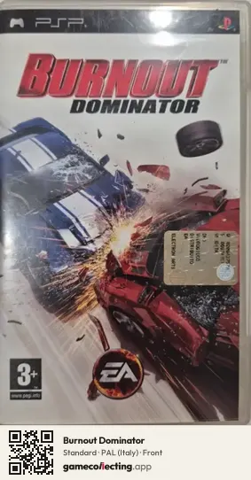 Burnout Dominator PlayStation Portable, Italy box front