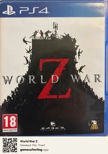 World War Z PlayStation 4, PAL box front