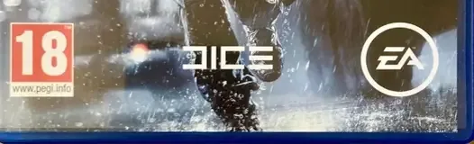 Battlefield 4, the PEGI square on its front