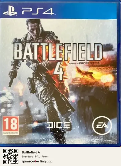 Battlefield 4 PlayStation 4, PAL box front