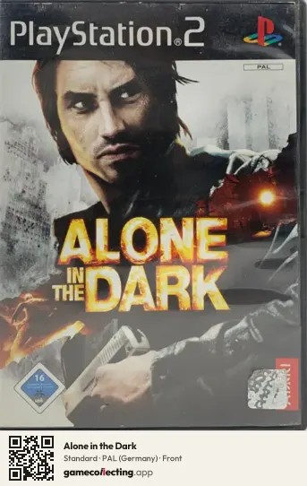 Alone in the Dark PlayStation 2, Germany box front