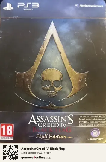 Assassin's Creed IV: Black Flag PlayStation 3, PAL box front