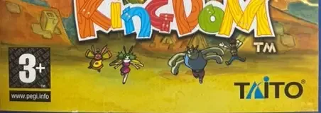 Graffiti Kingdom, the PEGI square on its front