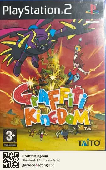 Graffiti Kingdom PlayStation 2, Italy box front