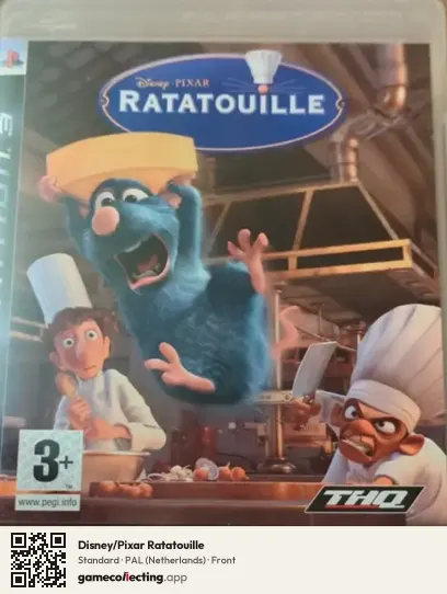 Disney/Pixar Ratatouille PlayStation 3, Netherlands box front