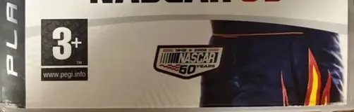 NASCAR 09, the USK square on its front