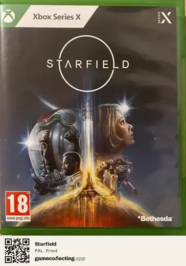 Starfield Xbox Series X, PAL box front