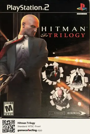 Hitman Trilogy PlayStation 2, NTSC box front
