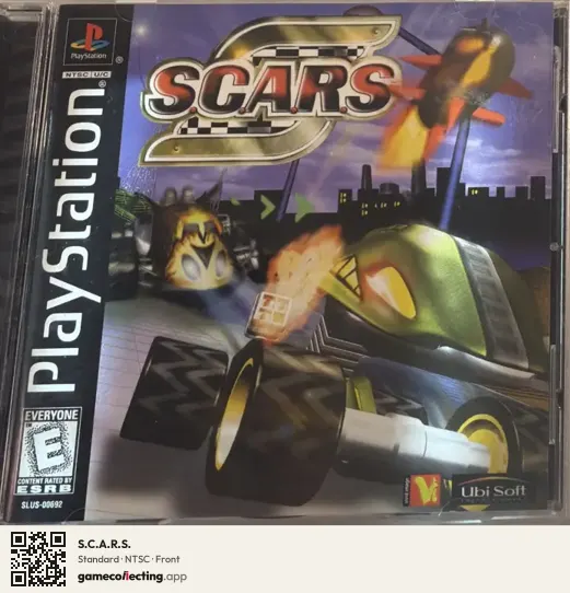 S.C.A.R.S. PlayStation, NTSC box front