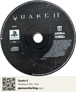 Quake II PlayStation, PAL disc