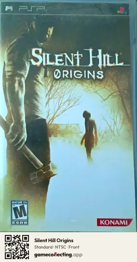Silent Hill Origins PlayStation Portable, NTSC box front
