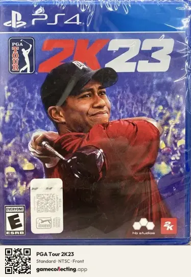 PGA Tour 2K23 PlayStation 4, NTSC box front
