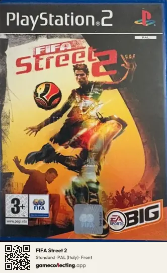 FIFA Street 2 PlayStation 2, Italy box front