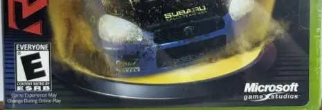 RalliSport Challenge 2, the ESRB box on its front