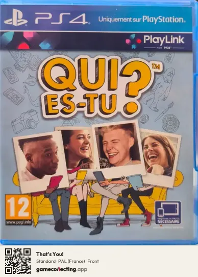 That's You! PlayStation 4, France box front
