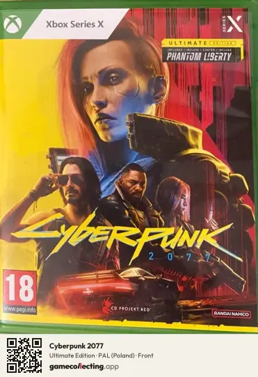 Cyberpunk 2077 Xbox Series X, Poland box front