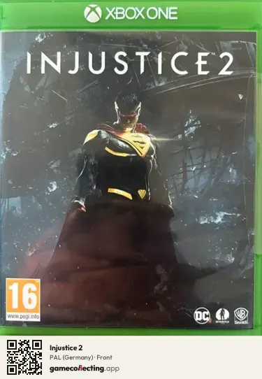 Injustice 2 Xbox One, Germany box front
