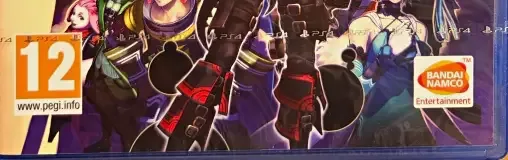 .hack//G.U. Last Recode, the PEGI square on its front
