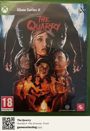 The Quarry Xbox Series X, France box front