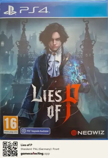 Lies of P PlayStation 4, Germany box front