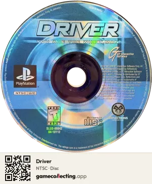 Driver PlayStation, NTSC disc