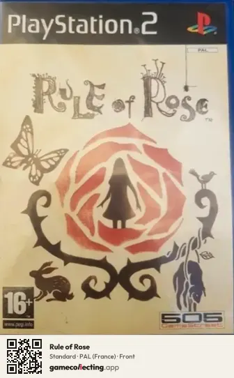 Rule of Rose PlayStation 2, France box front
