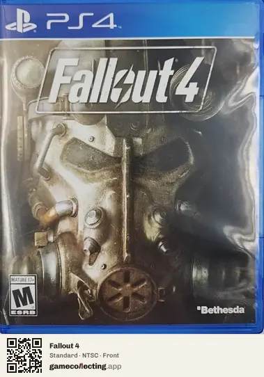 Fallout 4 PlayStation 4, NTSC box front