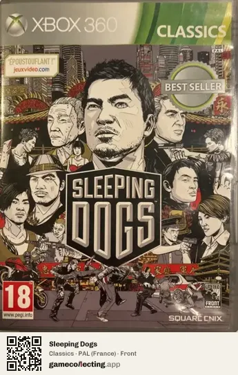 Sleeping Dogs Xbox 360, France box front