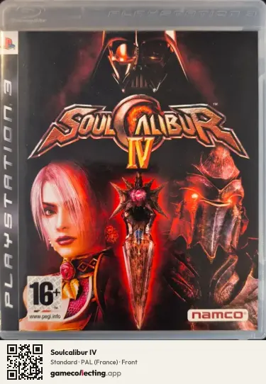 Soulcalibur IV PlayStation 3, France box front