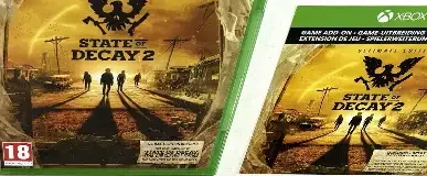 State of Decay 2, the PEGI square on its front