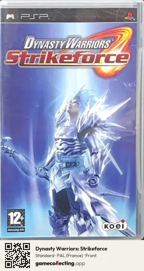 Dynasty Warriors: Strikeforce PlayStation Portable, France box front