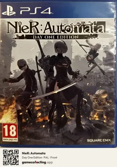 NieR: Automata PlayStation 4, PAL box front