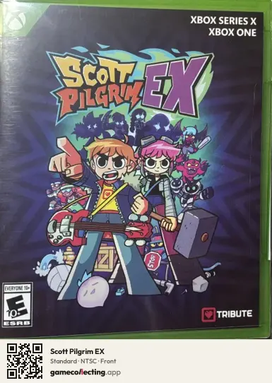 Scott Pilgrim EX Xbox Series X, NTSC box front