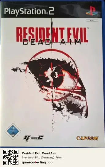 Resident Evil: Dead Aim PlayStation 2, Germany box front