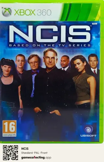 NCIS Xbox 360, PAL box front