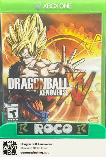Dragon Ball Xenoverse Xbox One, NTSC box front