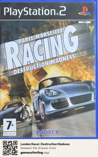London Racer: Destruction Madness PlayStation 2, France box front