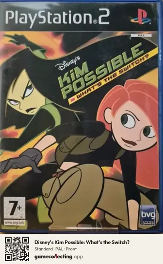 Disney's Kim Possible: What's the Switch? PlayStation 2, PAL box front