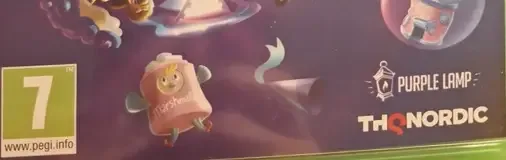 SpongeBob SquarePants: The Cosmic Shake, the PEGI square on its front