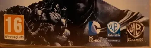 Batman: Arkham Origins, the PEGI square on its front