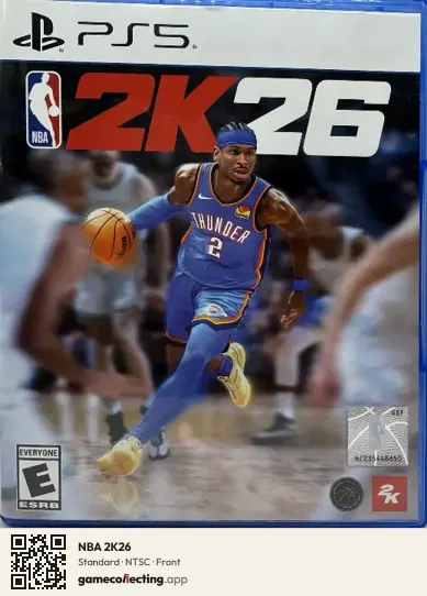NBA 2K26 PlayStation 5, NTSC box front