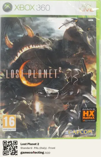 Lost Planet 2 Xbox 360, Italy box front