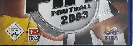 FIFA 2003, the USK square on its front