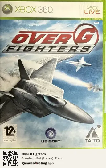 Over G Fighters Xbox 360, France box front