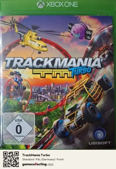 TrackMania Turbo Xbox One, Germany box front