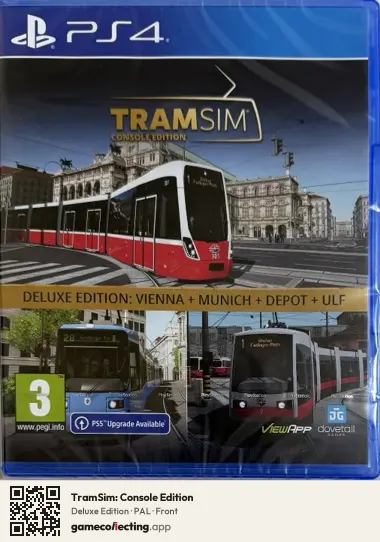 TramSim: Console Edition PlayStation 4, PAL box front